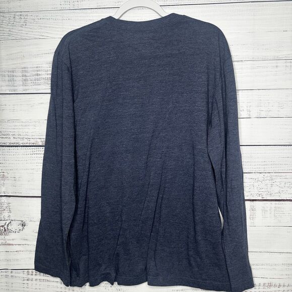 MLB Genuine Merchandise Detroit Tigers Mens Navy Long Sleeve T Shirt Size Large - Picture 2 of 7